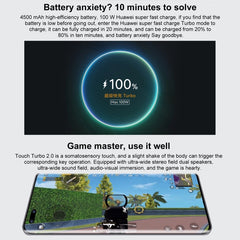 Triple Back Cameras + Dual Front Cameras, In-screen Fingerprint Identification, 6.78 inch HarmonyOS 2 Qualcomm Snapdragon 778G 4G Octa Core up to 2.42GHz, Network: 4G, OTG, NFC, Not Support Google Play, nova 10 Pro 4G 256GB