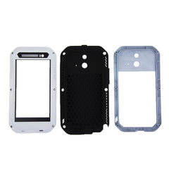 LOVE MEI for HTC One E8 Powerful Dustproof Shockproof Anti-slip Metal Protective Case