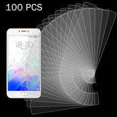 50 PCS for  Meizu Meilan Note 3 0.26mm 9H Surface Hardness 2.5D Explosion-proof Tempered Glass Film, No Retail Package, 1pcs, 2pcs, 10pcs, 100pcs, 50pcs No Retail Package