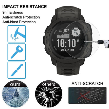 ENKAY Hat-Prince for 39mm Diameter Circular Dial Smart Watch 0.2mm 9H Surface Hardness 2.15D Curved Explosion-proof Tempered Glass Screen Film