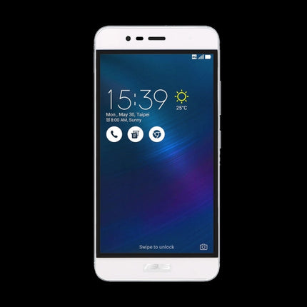 For Asus ZenFone 3 Max / ZC520TL 0.26mm 9H Surface Hardness Explosion-proof Colorized Silk-screen Tempered Glass Full Screen Film
