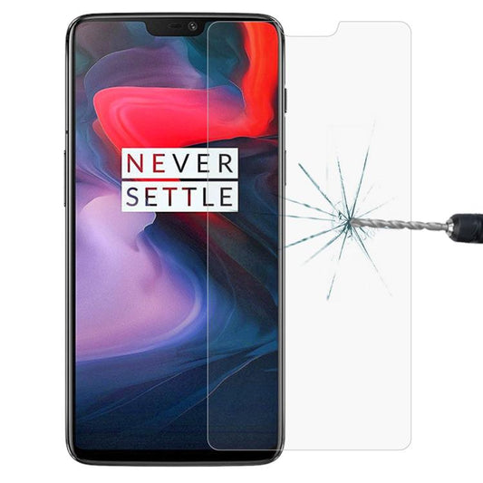 0.26mm 9H 2.5D Tempered Glass Film for OnePlus 6, For 6 (1 PCS)