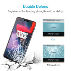 2 PCS 0.26mm 9H 2.5D Tempered Glass Film for OnePlus 6, For 6 (2 PCS)