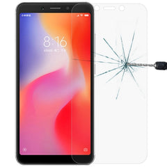 0.26mm 9H 2.5D Tempered Glass Film for Xiaomi Redmi 6, For Redmi 6