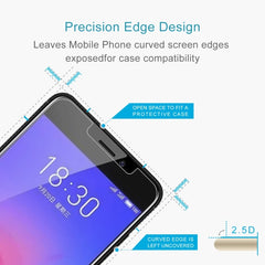 0.26mm 9H 2.5D Tempered Glass Film for Meizu M6, For M6(1 PCS)