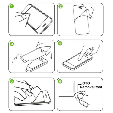 For ZTE Blade V8 Lite  / V8 Mini 0.26mm 9H Surface Hardness Explosion-proof Non-full Screen Tempered Glass Screen Film