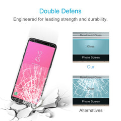 9H 2.5D Tempered Glass Film for Galaxy J8 (2018), For Galaxy J8 (2018) 2.5D (1 PCS)