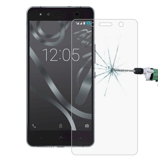 For BQ Aquaris X5 Plus 0.26mm 9H Surface Hardness 2.5D Explosion-proof Tempered Glass Screen Film