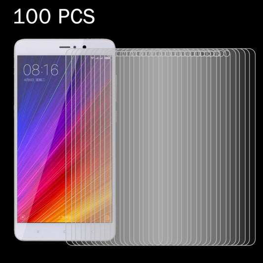 100 PCS for Xiaomi Mi 5s Plus 0.26mm 9H Surface Hardness 2.5D Explosion-proof Tempered Glass Screen Film, For Xiaomi Mi 5s Plus(100pcs)