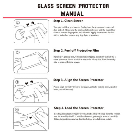 ENKAY Hat-prince Full Glue 0.26mm 9H 2.5D Tempered Glass Film for Huawei Honor 8X, For Honor 8X (1 PC)