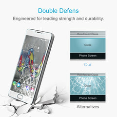 For Wiko U Feel Fab 0.26mm 9H Surface Hardness Explosion-proof Non-full Screen Tempered Glass Screen Film, 1pc