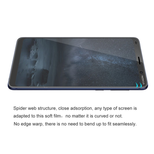 ENKAY Hat-Prince 0.1mm 3D Full Screen Protector Explosion-proof Hydrogel Film for Nokia 9, Nokia 9