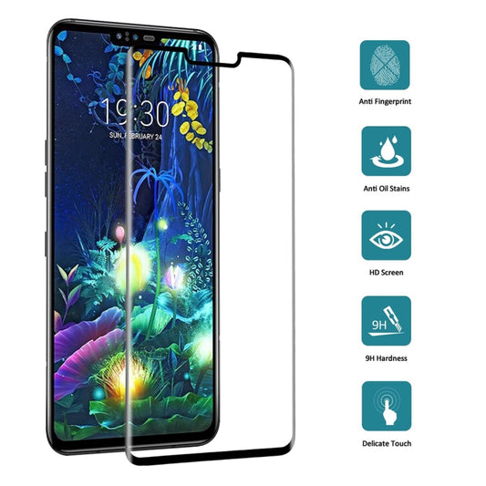 9H 3D Full Screen Tempered Glass Film for LG V50 ThinQ 5G, For LG V50 ThinQ 5G(1 PC)