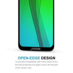 9H 9D Full Screen Tempered Glass Screen Protector for Motorola Moto G7, Motorola Moto G7