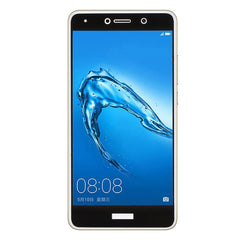 For Huawei  Enjoy 7 Plus 0.33mm 9H Surface Hardness Silk-screen Full Screen Tempered Glass Screen Protector