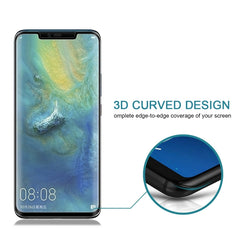 0.3mm 9H Surface Hardness 3D Curved Edge Full Screen Tempered Glass Film for Huawei Mate 20 Pro, For Huawei Mate 20 Pro (0.3mm)