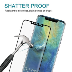 0.3mm 9H Surface Hardness 3D Curved Edge Full Screen Dust-proof Tempered Glass Film for Huawei Mate 20 Pro