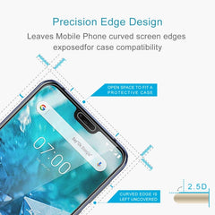 0.26mm 9H 2.5D Transparent Tempered Glass Film for Nokia 7.1, For Nokia 7.1 (1 PC)