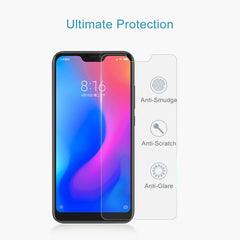 100 PCS 0.26mm 9H Surface Hardness 2.5D Curved Edge Tempered Glass Film for Xiaomi Redmi Note 6 Pro