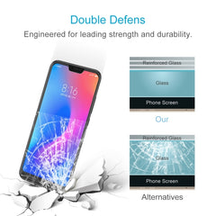 100 PCS 0.26mm 9H Surface Hardness 2.5D Curved Edge Tempered Glass Film for Xiaomi Redmi Note 6 Pro