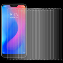 100 PCS 0.26mm 9H Surface Hardness 2.5D Curved Edge Tempered Glass Film for Xiaomi Redmi Note 6 Pro