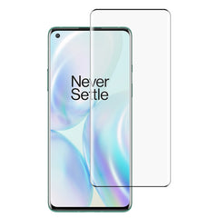 For OnePlus 8 9H 9D Curved Edge Tempered Glass Film, For OnePlus 8