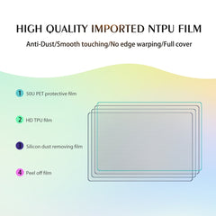 50 PCS 12 x 18cm Phone HD TPU Soft Hydrogel Film Supplies for Intelligent Protector Cutter, 12 x 18cm HD Film