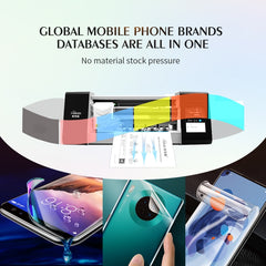50 PCS 12 x 18cm Phone Anti Blue-ray TPU Soft Hydrogel Film Supplies for Intelligent Protector Cutter, 12 x 18cm Anti Blue-ray Film