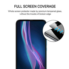 For Motorola Moto One Fusion Plus Full Glue Full Screen Tempered Glass Film, For Motorola Moto One Fusion Plus