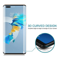 For Huawei Mate 40 Pro 3D Curved Edge Full Screen Tempered Glass Film, For Huawei Mate 40 Pro