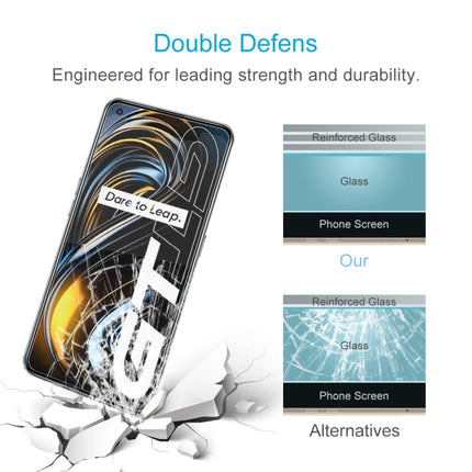 For OPPO Realme GT 5G / Realme GT Master 50 PCS 2.5D Non-Full Screen Tempered Glass Film