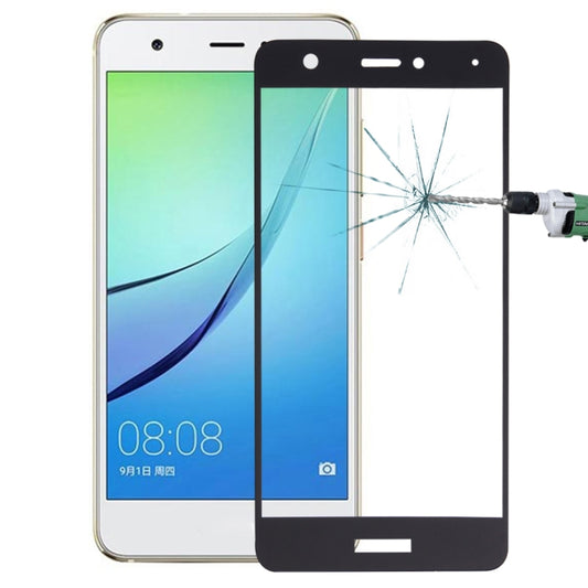 For Huawei  nova 0.26mm 9H Surface Hardness Explosion-proof Silk-screen Tempered Glass Full Screen Film