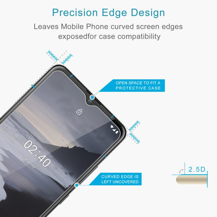 For Nokia 2.4 0.26mm 9H 2.5D Tempered Glass Film, For Nokia 2.4 (1 PC)