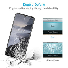 For Nokia 2.4 0.26mm 9H 2.5D Tempered Glass Film, For Nokia 2.4 (1 PC)