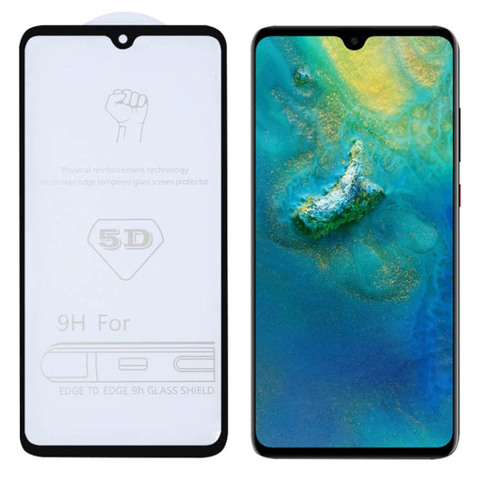 9H 5D Full Glue Full Screen Tempered Glass Film for Huawei Mate 20, For Huawei Mate 20