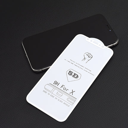 9H 5D Full Glue Full Screen Tempered Glass Film for Huawei Enjoy 7S / P Smart, For Huawei Enjoy 7S