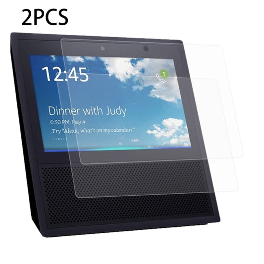 2 PCS for Amazon Echo Show 0.3mm 9H Surface Hardness Tempered Glass Screen Protector