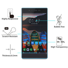 For Lenovo Tab3 7 Essential / 710F 0.3mm 9H Surface Hardness Tempered Glass Screen Protector, For 710F