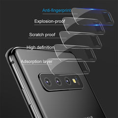 0.3mm 2.5D Transparent Rear Camera Lens Protector Tempered Glass Film for Galaxy S10 5G, For Galaxy S10 5G