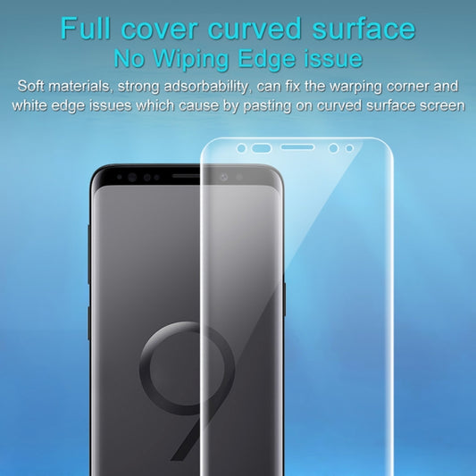 2 PCS IMAK 0.15mm Curved Full Screen Protector Hydrogel Film Front Protector for Galaxy S9, For Galaxy S9