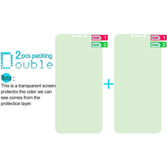 2 PCS IMAK 0.15mm Curved Full Screen Protector Hydrogel Film Front Protector for Galaxy S9, For Galaxy S9