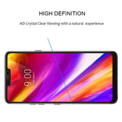 0.26mm 9H 2.5D Tempered Glass Film for LG G7 ThinQ, For LG G7 ThinQ(Black)