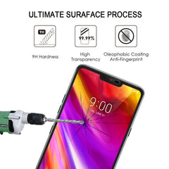 0.26mm 9H 2.5D Tempered Glass Film for LG G7 ThinQ, For LG G7 ThinQ(Black)