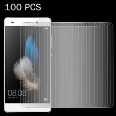 100 PCS for Huawei P8 Lite (2017) 0.26mm 9H Surface Hardness Explosion-proof Non-full Screen Tempered Glass Screen Film, For P8 Lite (2017) (100 PCS)