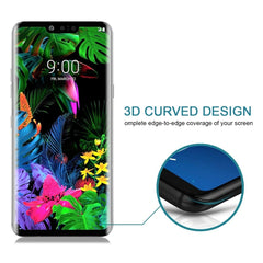 9H 3D Full Screen Tempered Glass Film for LG G8 ThinQ, For LG G8 ThinQ(1 PC)