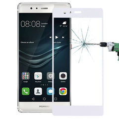 For Huawei  P9 Plus 0.26mm 9H Surface Hardness Explosion-proof Silk-screen Tempered Glass Full Screen Film