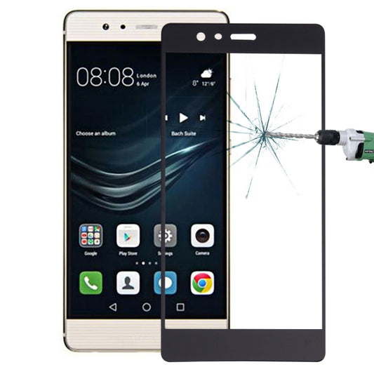 For Huawei  P9 0.26mm 9H Surface Hardness Explosion-proof Silk-screen Tempered Glass Full Screen Film