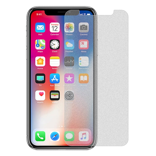 For iPhone X / XS / iPhone 11 Pro 50pcs Matte Frosted Tempered Glass Film, No Retail Package, For iPhone X / XS / iPhone 11 Pro(50 PCS)