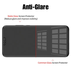 50 PCS Non-Full Matte Frosted Tempered Glass Film for Galaxy A70, No Retail Package, For Galaxy A70 (50 PCS)