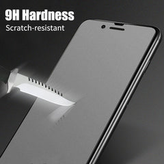 50 PCS Non-Full Matte Frosted Tempered Glass Film for Galaxy A70, No Retail Package, For Galaxy A70 (50 PCS)